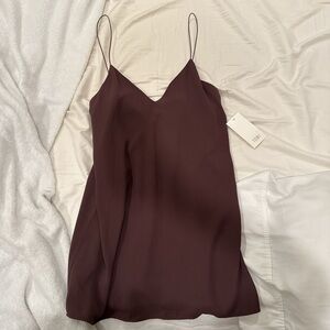 Toni Women's Burgundy Spaghetti Strap Top